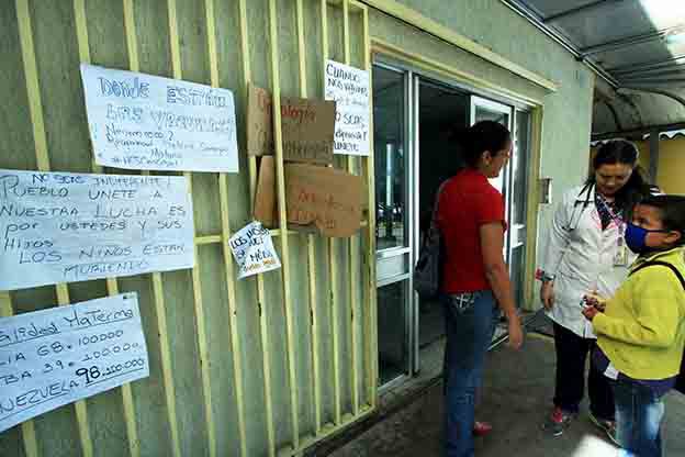 Los niños están muriendo por falta de medicamentos en el Hospital Central de San Cristóbal