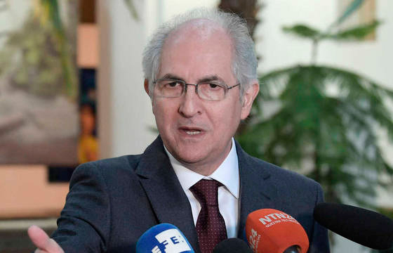 Antonio Ledezma lamentó que la pensión de los jubilados sea de apenas un dólar