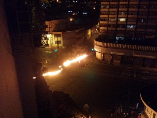 Vecinos protestaron en San Martín contra proceso ilegítimo del #20May