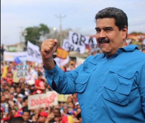 Nicolás Maduro. Foto de Twitter @VTVcanal8
