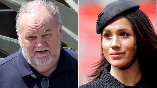 El padre de Meghan Markle volvió a hablar sobre su hija y reveló detalles inesperados de su primera boda