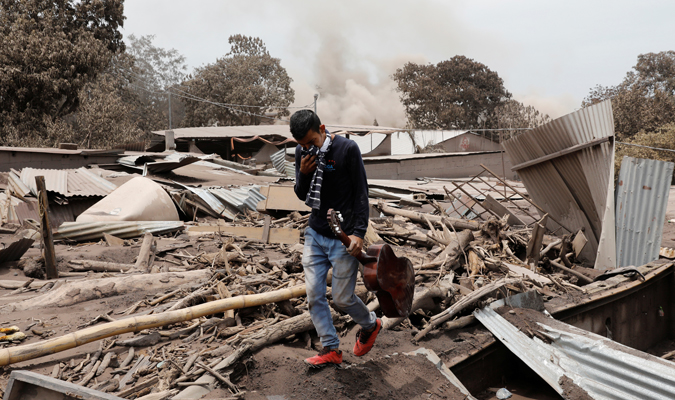  Guatemala inaugura reinicio de clases para niños afectados por la erupción