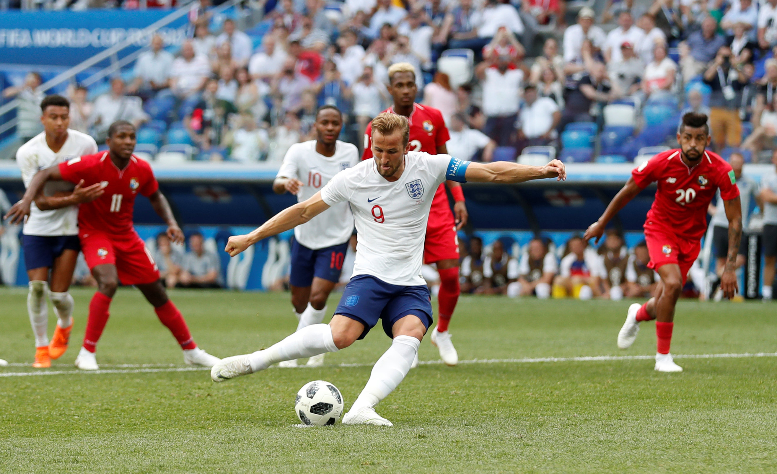 En FOTOS: Inglaterra pasó por encima de una Panamá que dice adiós en #Rusia2018