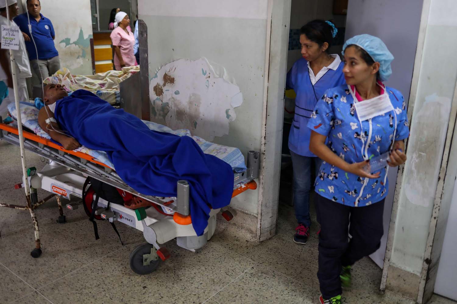 En medio de las protestas, así se encuentra el Hospital Clínico Universitario #4Jun (Fotos y Video)