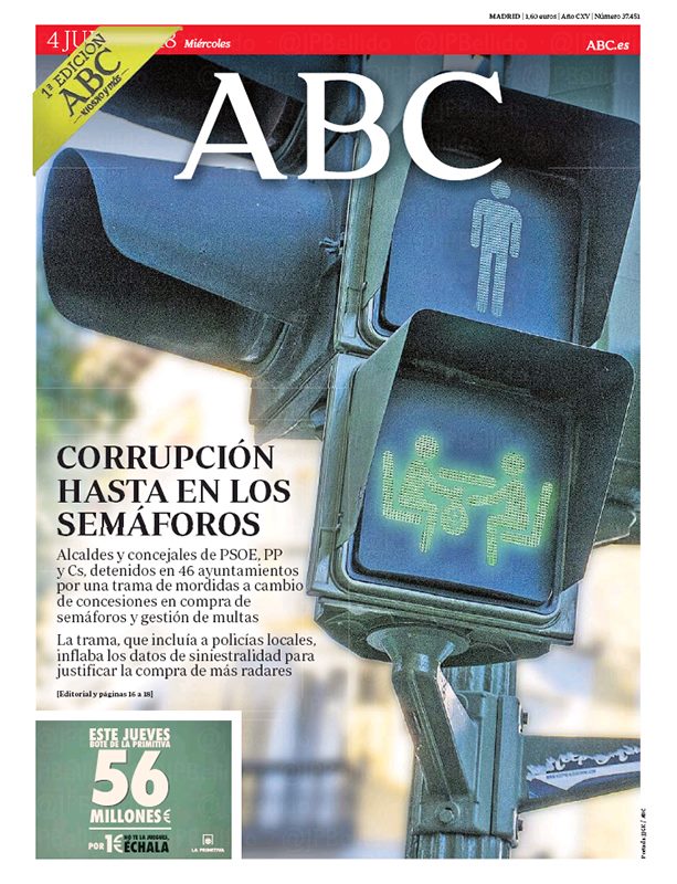 Portadas de la prensa internacional de este miércoles 4 de julio de 2018