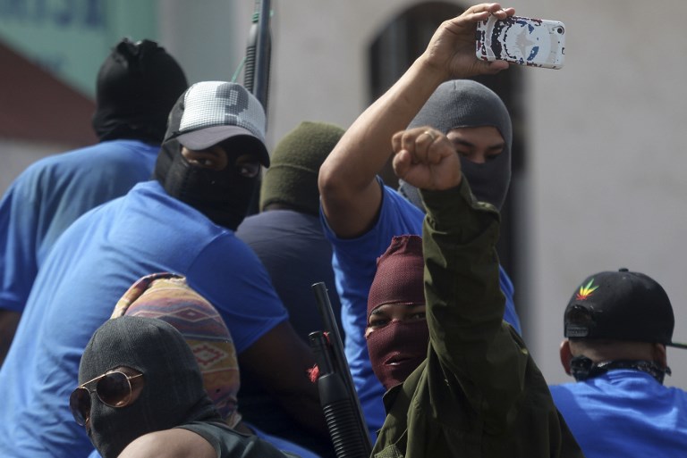 Masaya bajo fuerte vigilancia tras toma del control por el régimen de Daniel Ortega