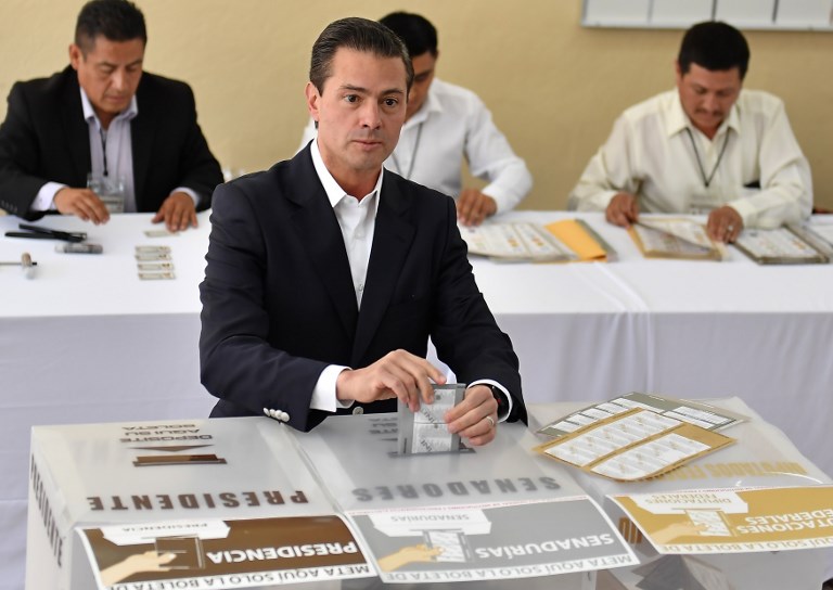 Peña Nieto dice que respaldará a quien sea elegido nuevo mandatario de México