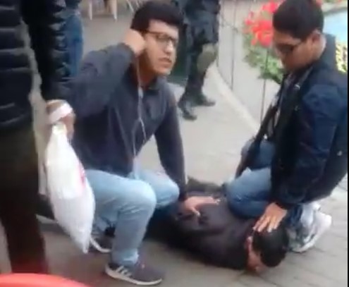 EN VIDEO: La detención de los venezolanos en Lima que planeaban robar un banco