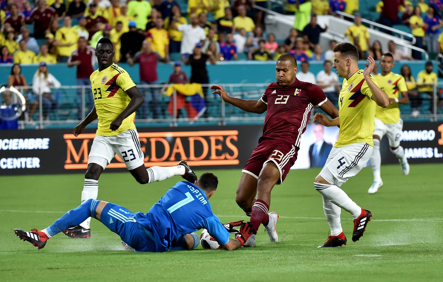 Dudamel asegura que la Vinotinto pagó el esfuerzo físico ante Colombia