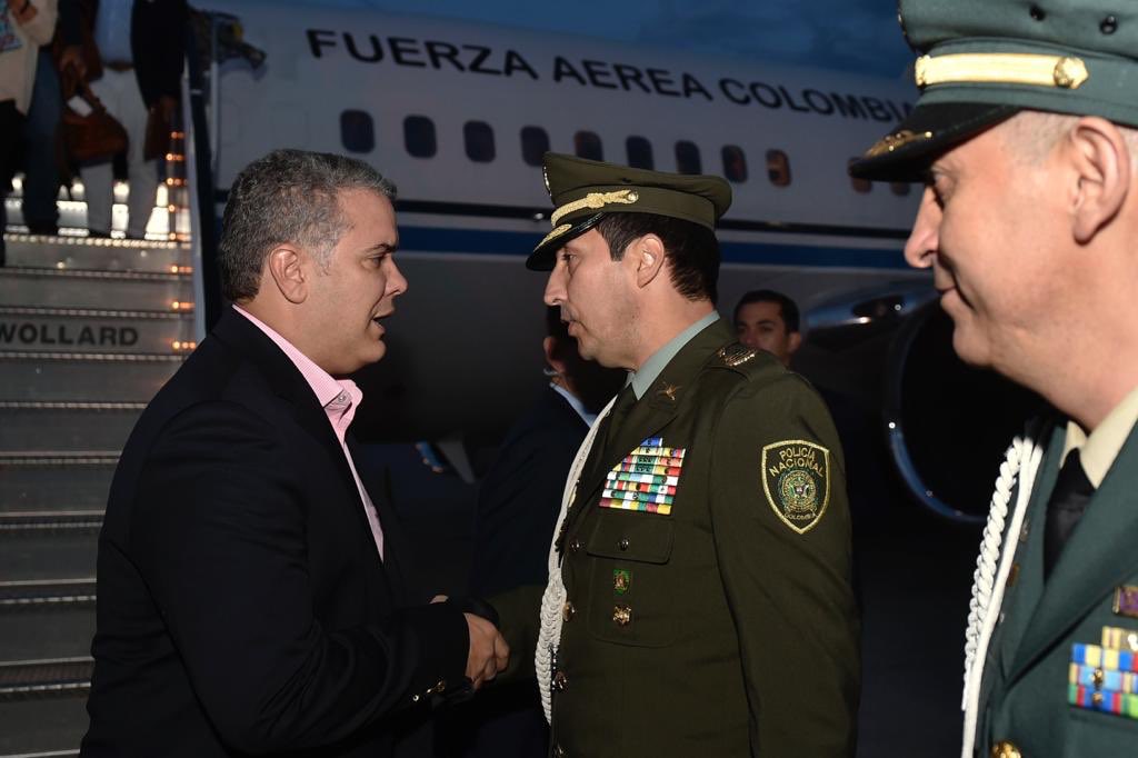 Duque tras su llegada a Nueva York: Vamos a participar en la ONU donde presentaremos nuestra preocupación por Venezuela