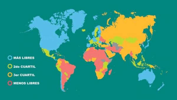 El ránking de la libertad económica global: Venezuela se afianza en el último puesto