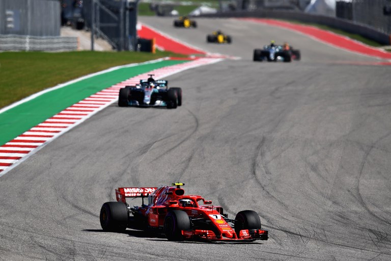 Raikkonen gana el Gran Premio de EEUU y pospone el título de Hamilton por ahora