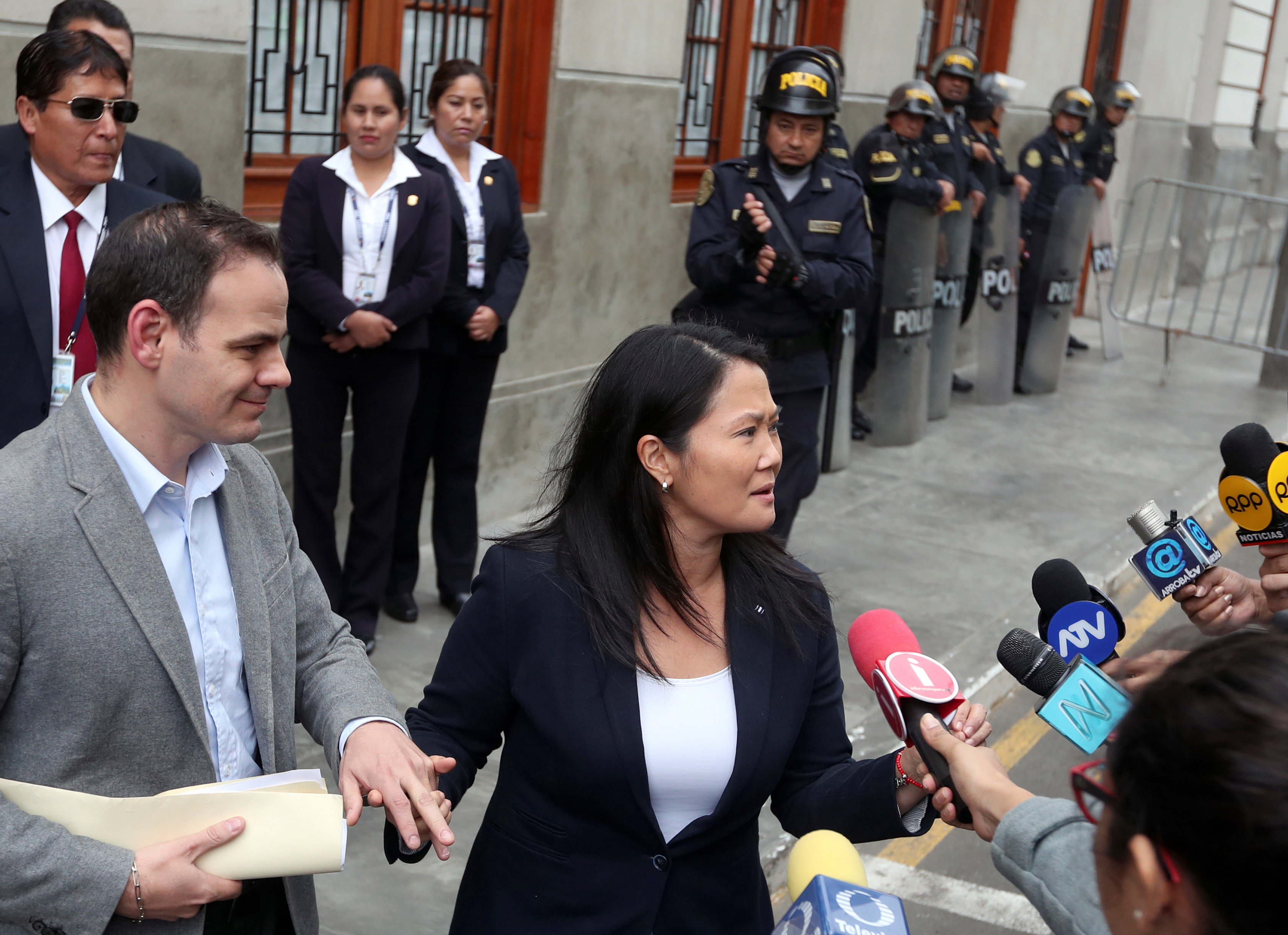 Keiko Fujimori vuelve ante el juez por pedido de prisión preventiva