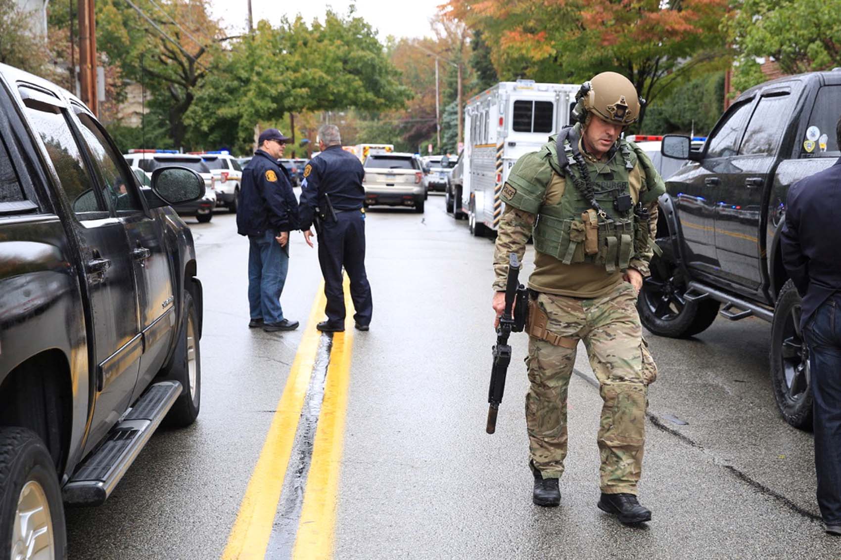 Asciende a 11 el número de muertos durante tiroteo en una sinagoga en Pittsburgh