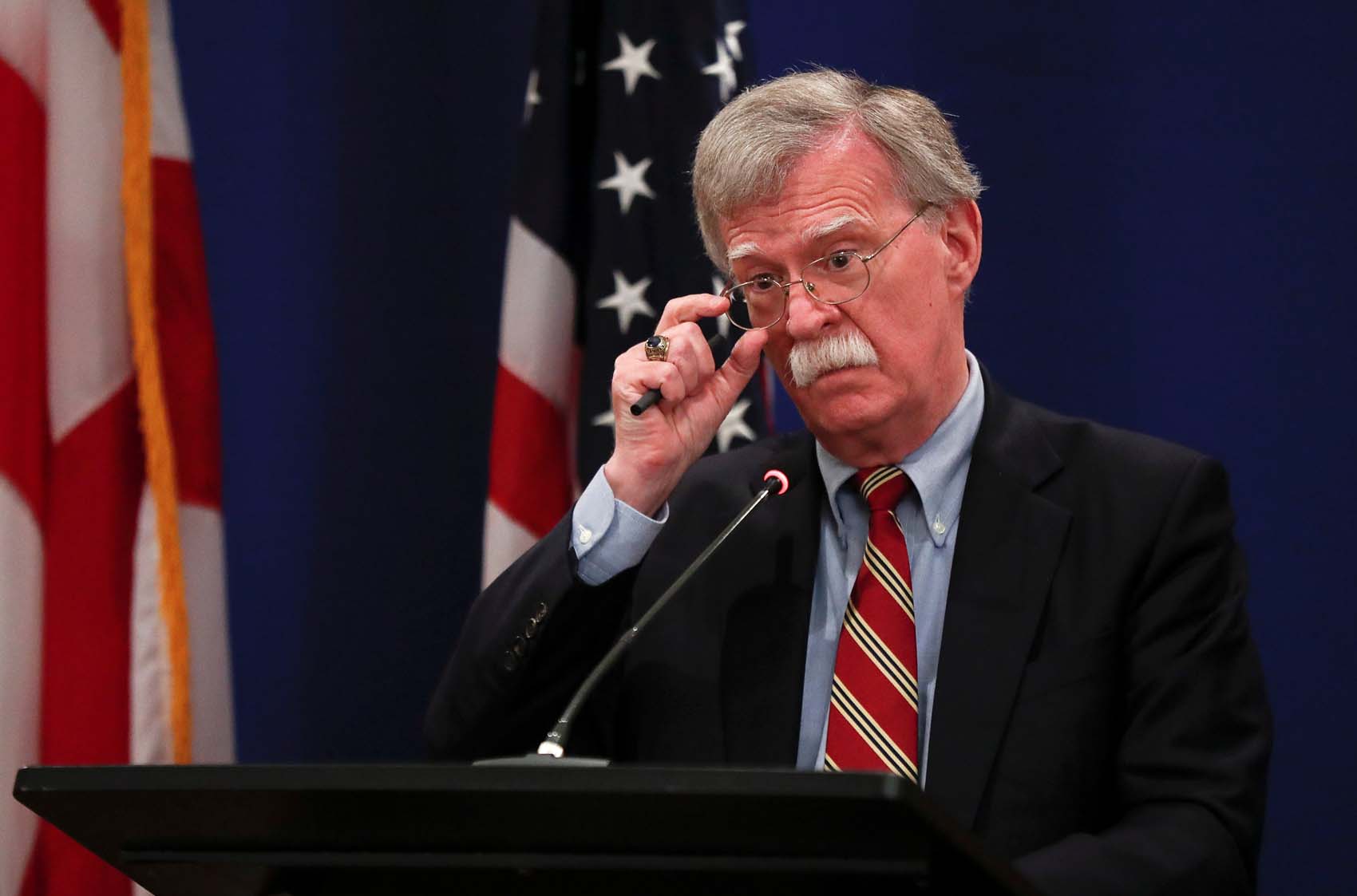 Lo que cree John Bolton de la reunión de Delcy Eloína y Lavrov