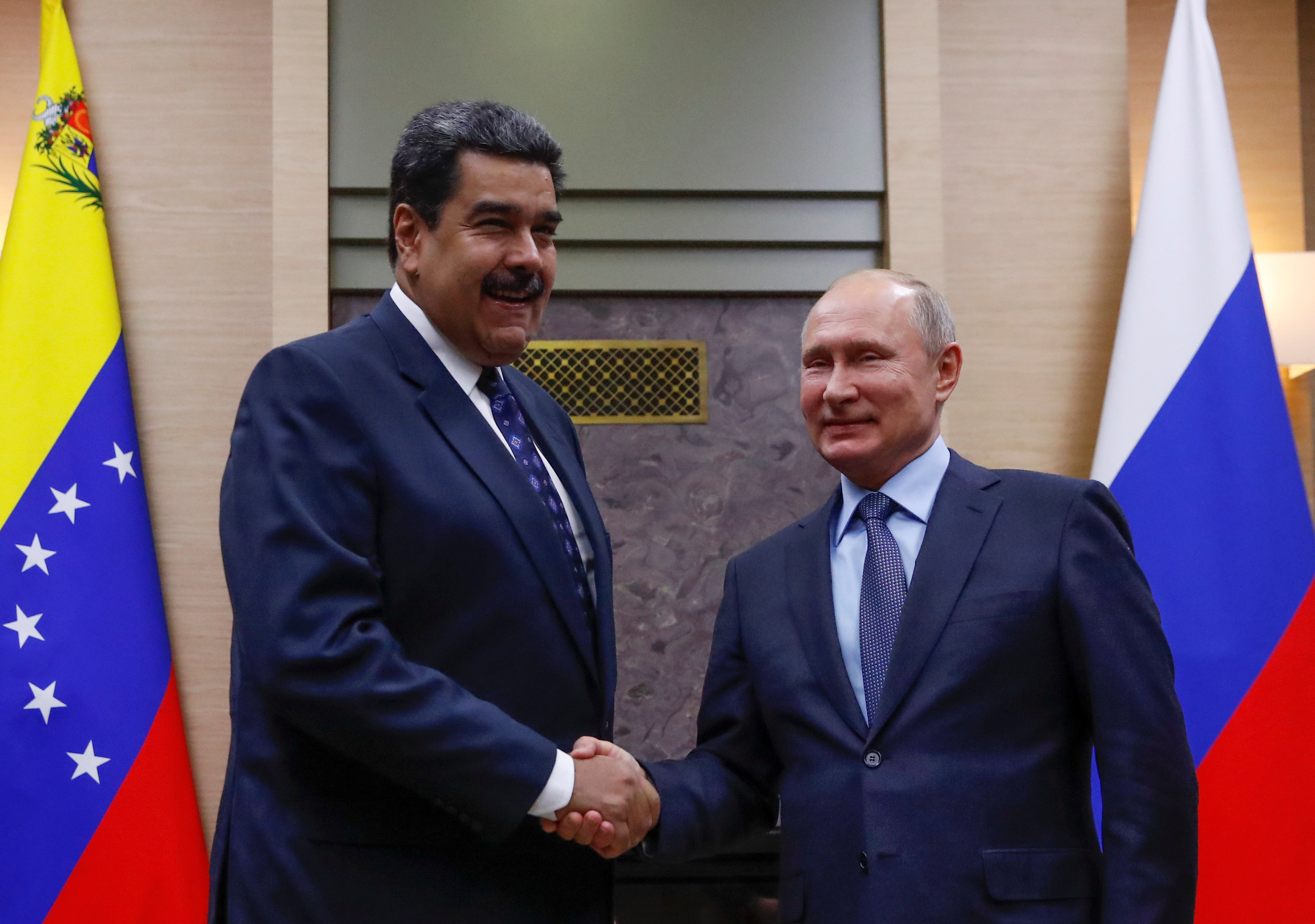 Putin le dijo a Maduro que “siempre será un huésped bienvenido en Rusia”