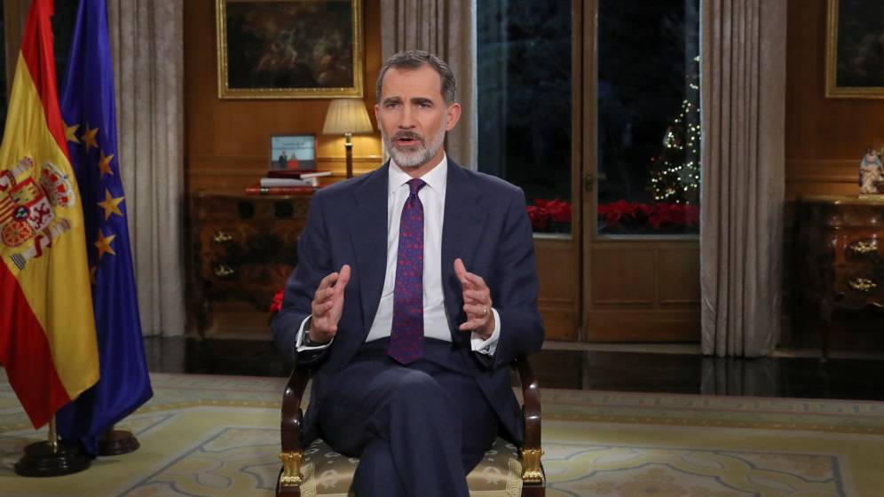 Así fue el mensaje navideño del Rey Felipe VI de España (VIDEO)