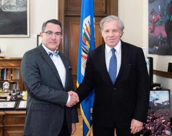 Almagro recibe propuesta de la diáspora venezolana para restablecer la democracia y Estado de Derecho en el país