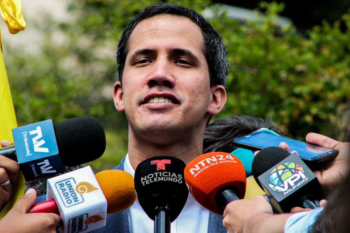 EN VIDEO: Juan Guaidó habló con Donald Trump sobre la crisis en Venezuela