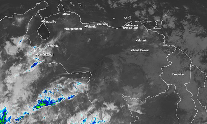 El estado del tiempo en Venezuela este martes #29Ene, según Inameh