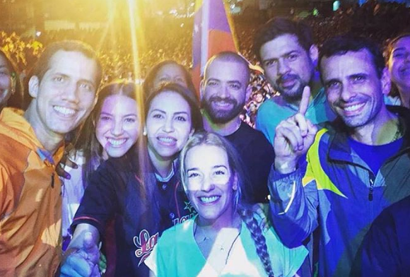 ¡Cilita no es tan sociable! La Primera Dama Interina se lleva bien con la farándula venezolana y estas fotos lo confirman