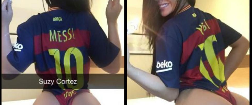 ¡Se pasó! Brasilera con “las nalgas más lindas” se tatuó el nombre de Messi en una de ellas