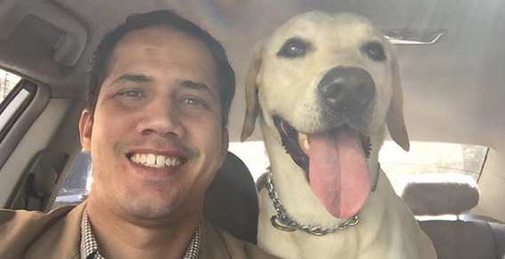 ¡Un amante de los animales! Conoce a la mascota de Juan Guaidó que enternece Instagram