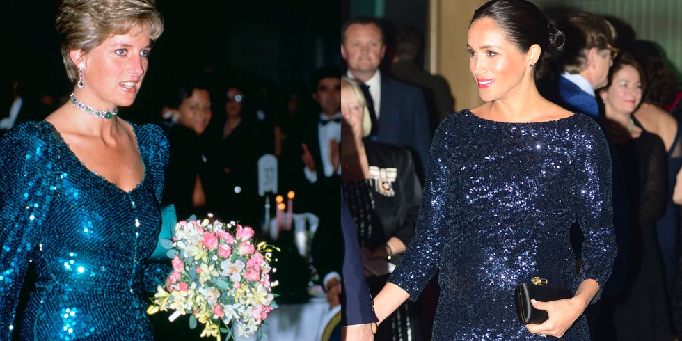 Las veces en las que Meghan Markle se vistió como la princesa Diana (fotos)