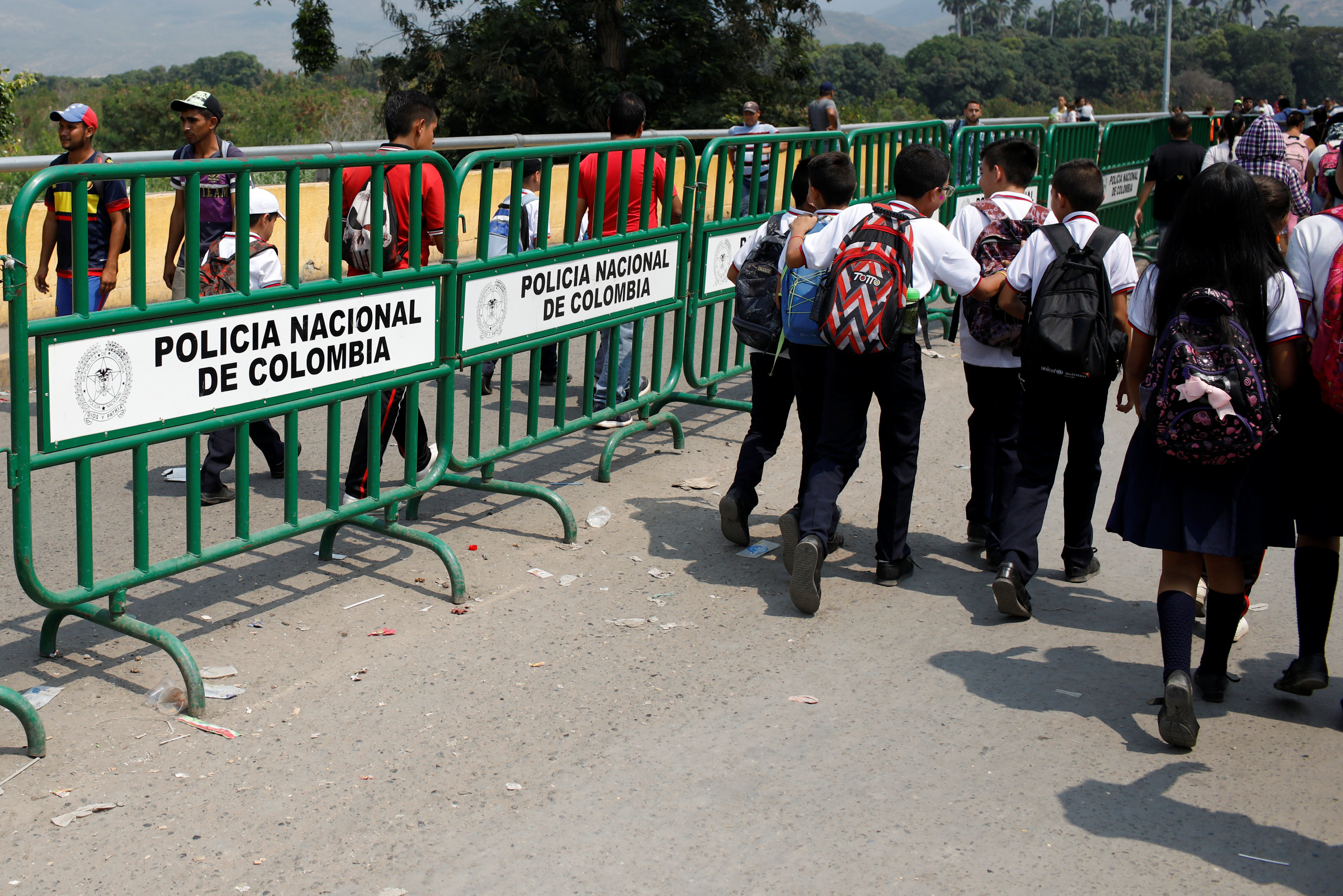 EN FOTOS: Niños venezolanos reciben asistencia y educación tras cruzar hacia Cúcuta