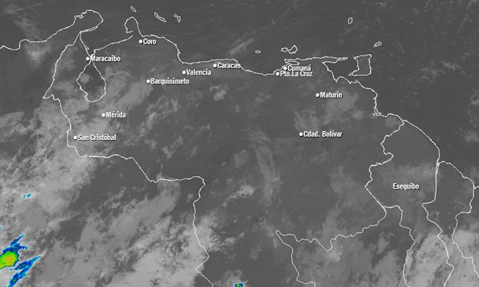 El estado del tiempo en Venezuela este viernes #8Feb, según Inameh