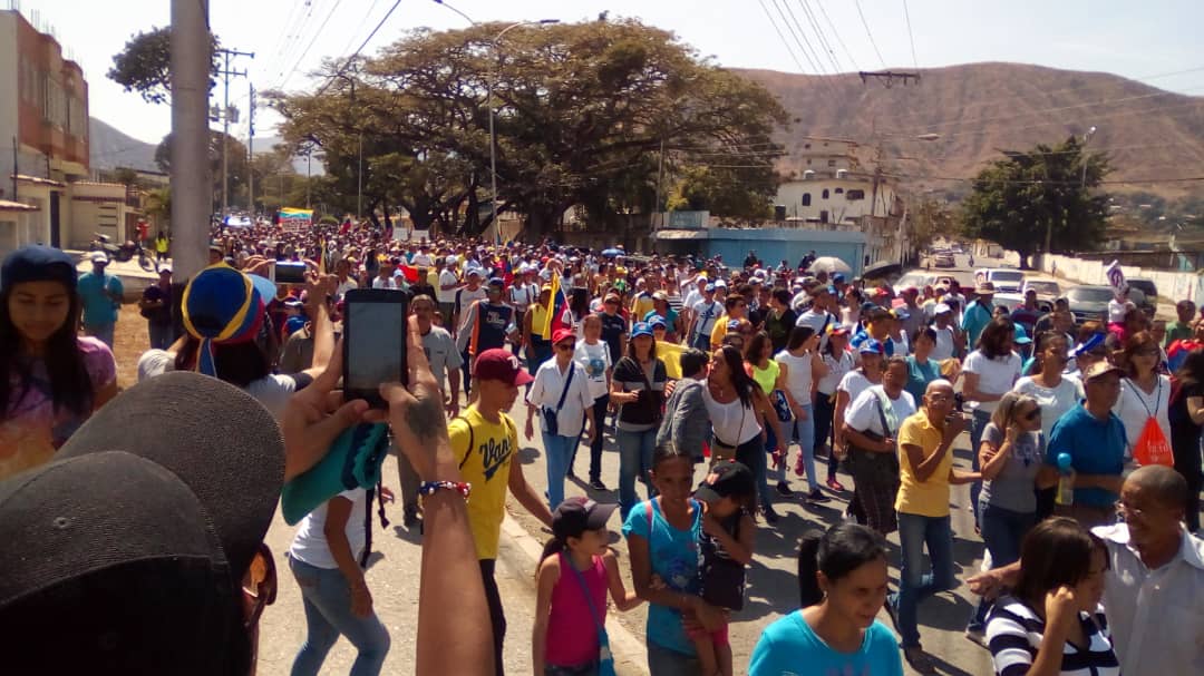 Así marchó Villa de Cura este #2Feb en respaldo a Guaidó (Fotos y videos)