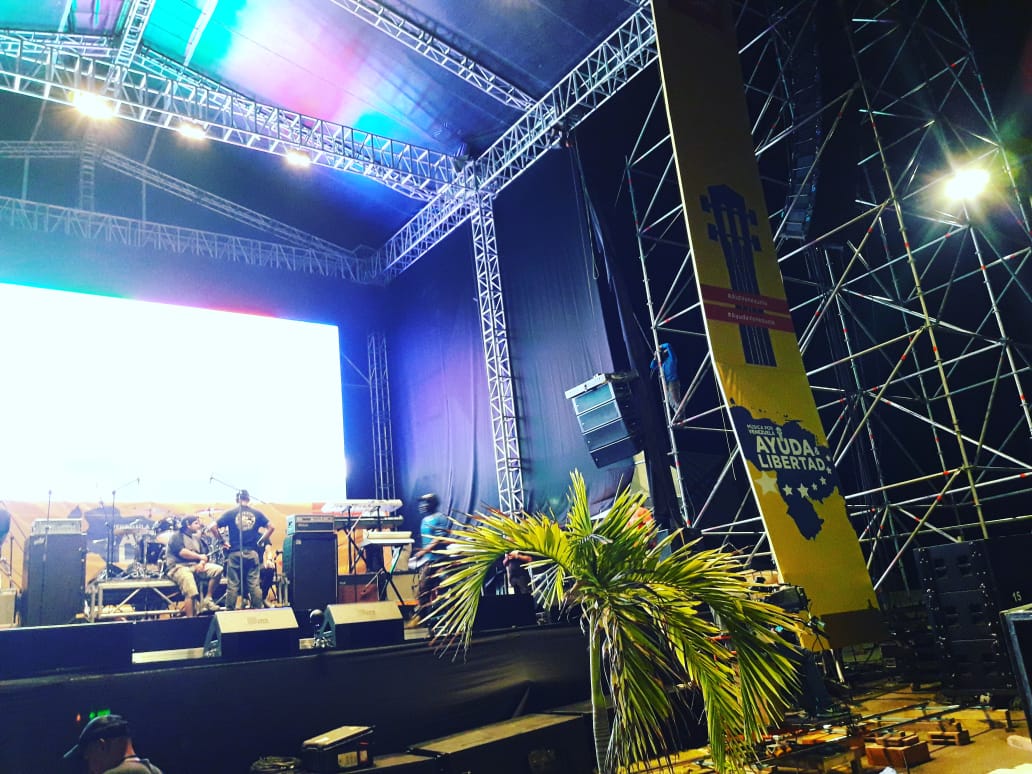 Venezuela Aid Live: Así fue la última prueba de sonido del histórico concierto