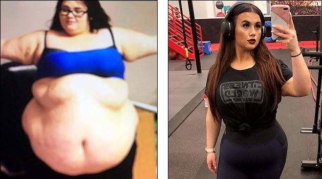 ¡Aplausos!… se transformó en una princesa al quitarse 83 kilos a punta de esfuerzo (FOTOS)