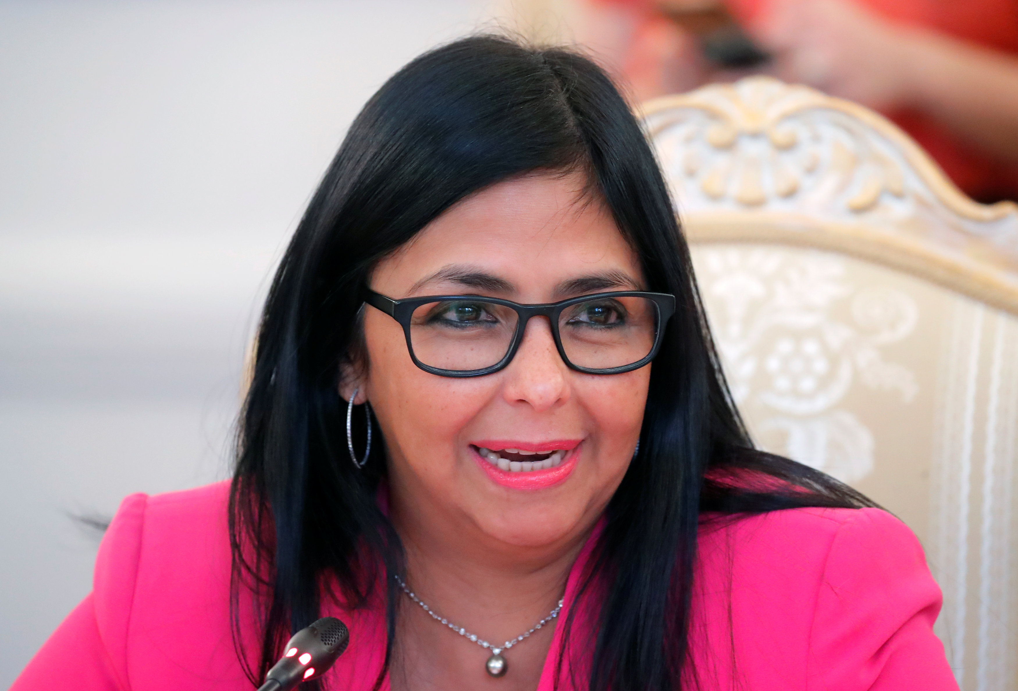 Delcy Rodríguez viaja a Moscú para reunirse con Lavrov