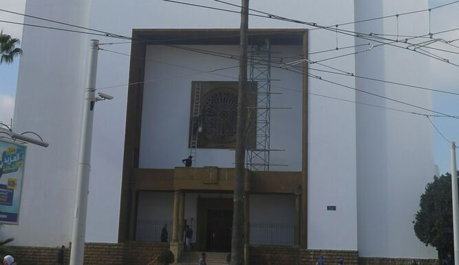 La catedral de Rabat se lava la cara ante la visita del Papa Francisco