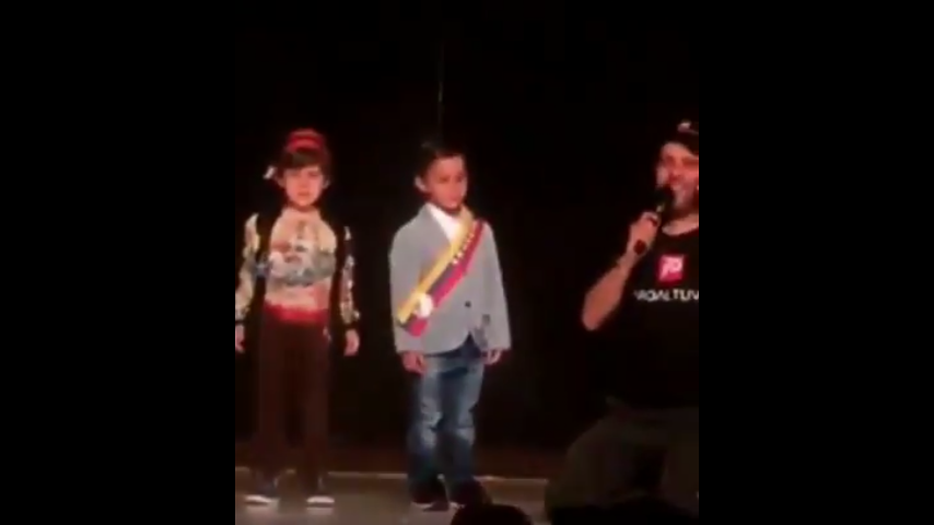 Y el traje más original en carnaval es para: “Mini Guaidocito” gana concurso de disfraces (VIDEO)