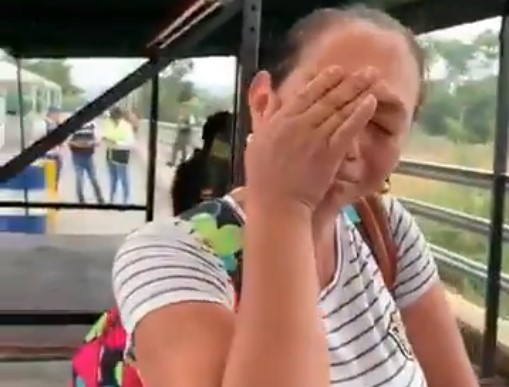 EN VIDEO: GNB prohíbe que venezolanos ingresen alimentos al país desde Colombia