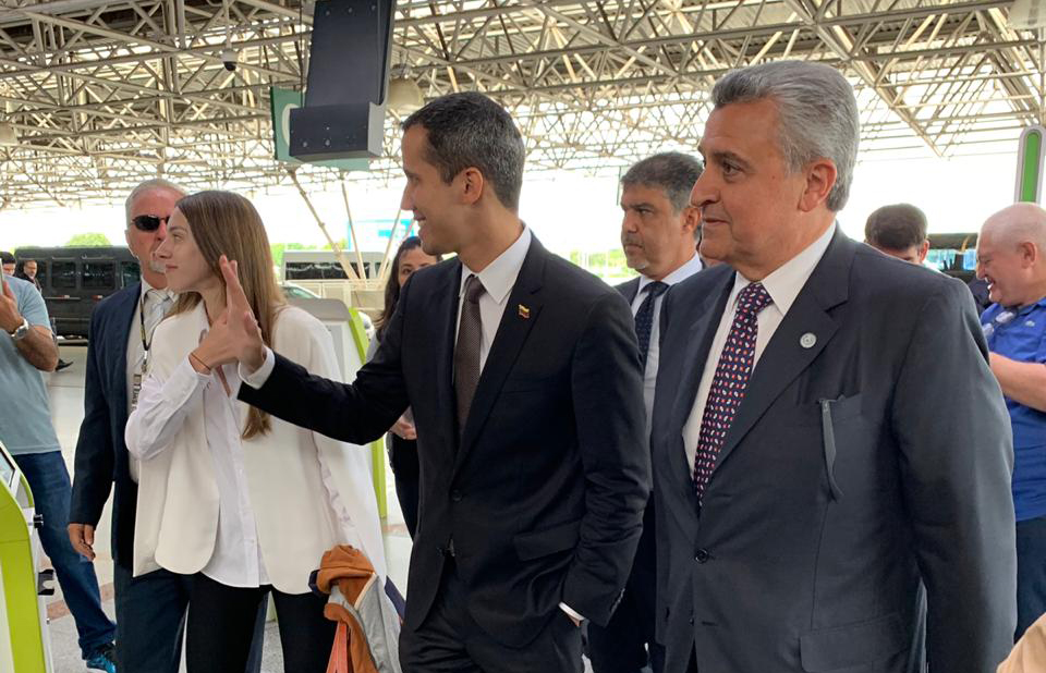 Guaidó viaja a Paraguay (foto)