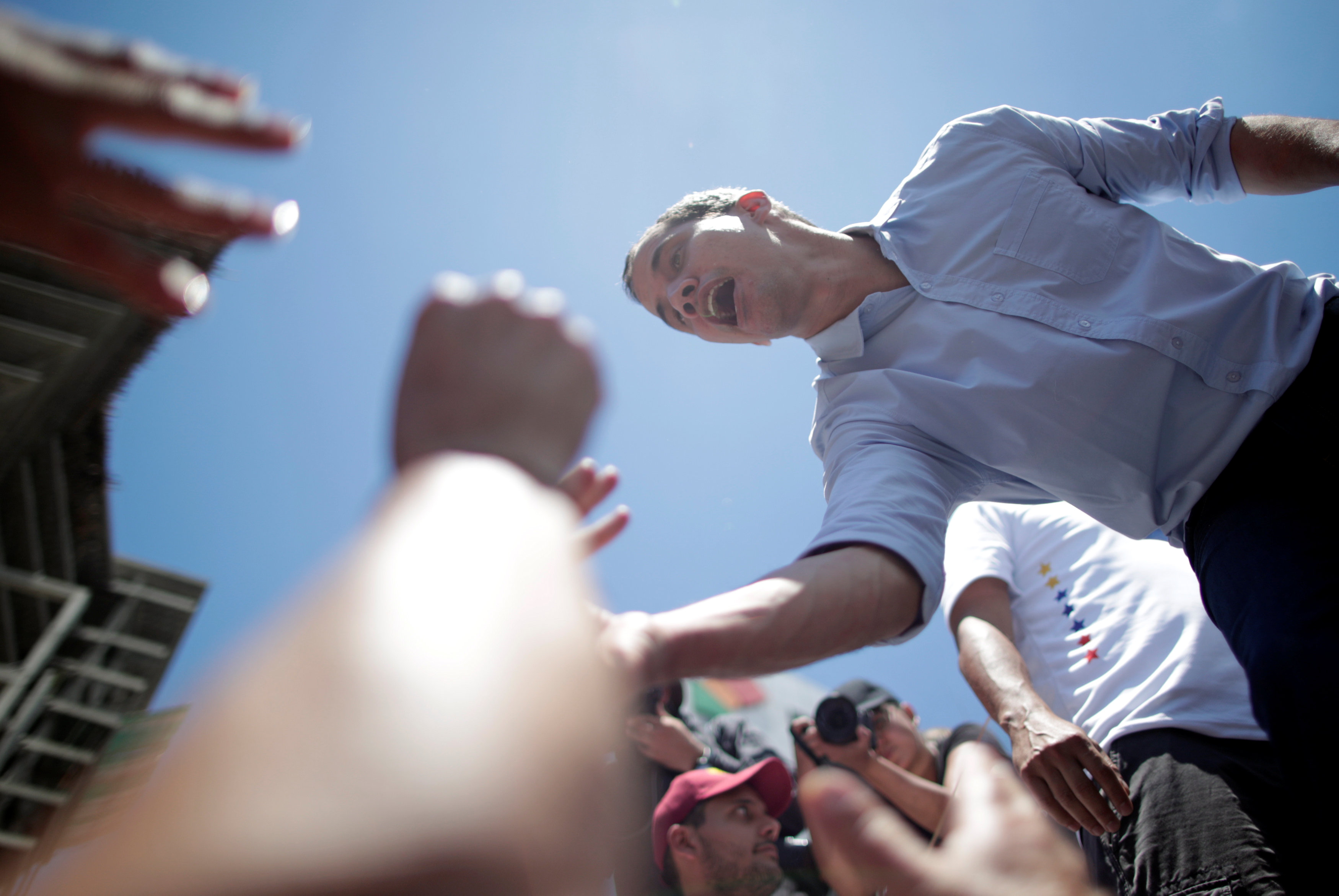 Guaidó confirma que el régimen saboteó sonido para concentración en El Marqués