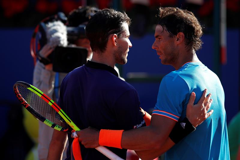 Un Thiem colosal aparta a Nadal de su duodécima final en Barcelona