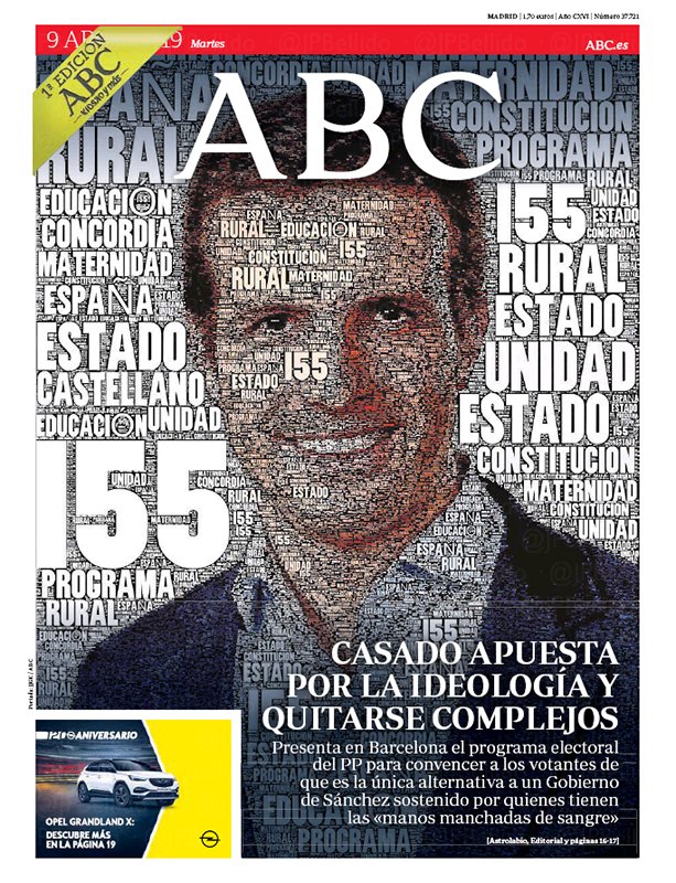 Portadas de la prensa internacional de este martes 9 de abril de 2019