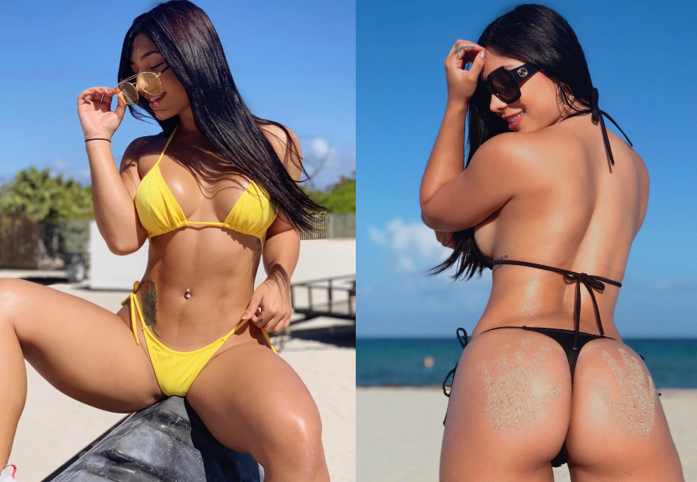 Morenaza, atlética, experta en twerking y adicta a las patillas (FOTOS y VIDEOS)