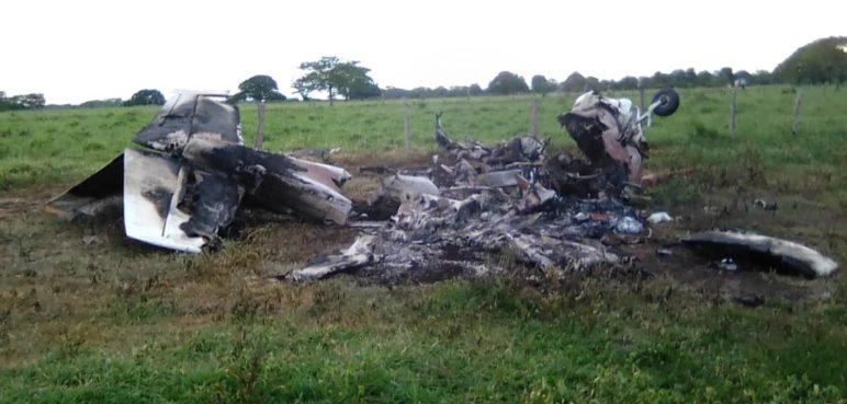 Tripulantes de avioneta siniestrada en Barinas huyeron del lugar