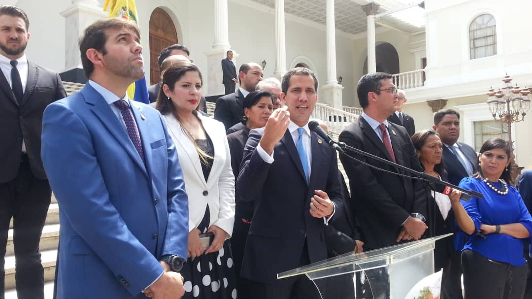 Lo que dijo Guaidó tras su encuentro con Bachelet: La dictadura se puso piel de oveja por su visita