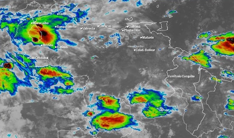 El estado del tiempo en Venezuela este viernes #7Jun, según el Inameh