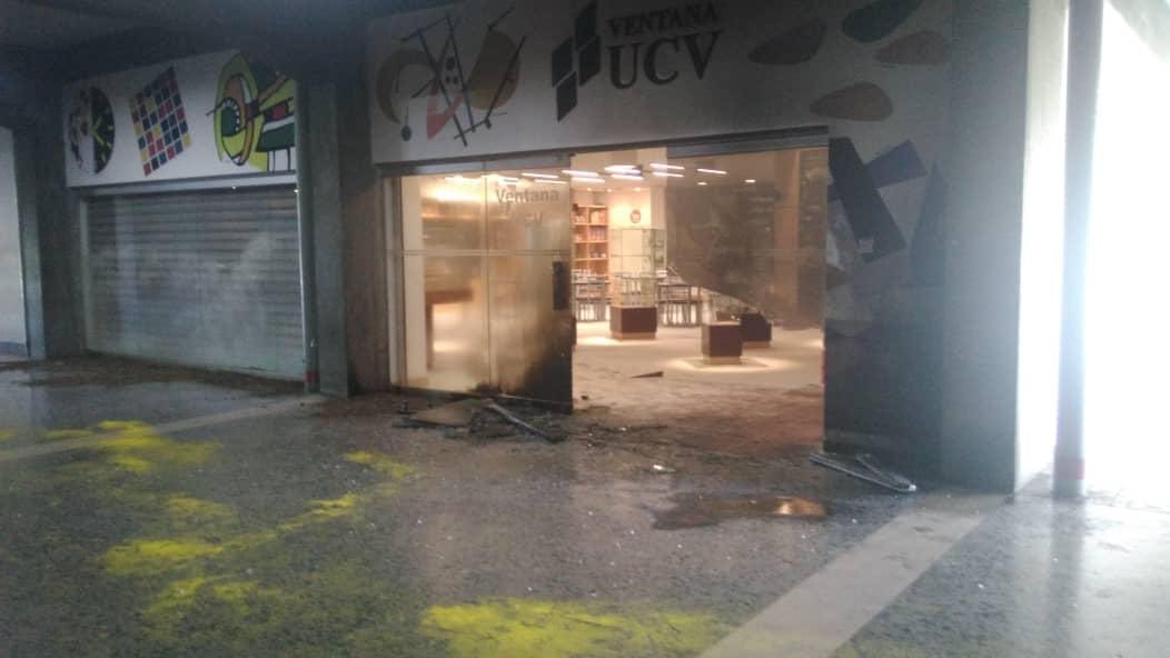 Espacios de la UCV amanecieron vandalizados #27Jun