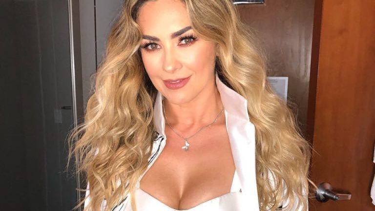 El VIDEO del sensual baile de Aracely Arámbula con ajustado vestido