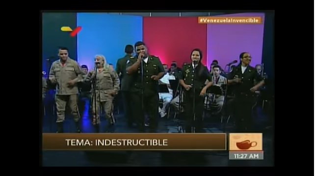 ¿Qué celebran? Milicianos y Fuerza Armada prendieron “la pachanga” en VTV (VIDEO)