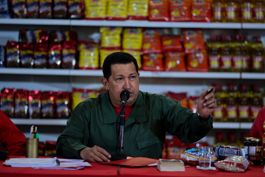 Hugo Chávez, imagen archivo. 