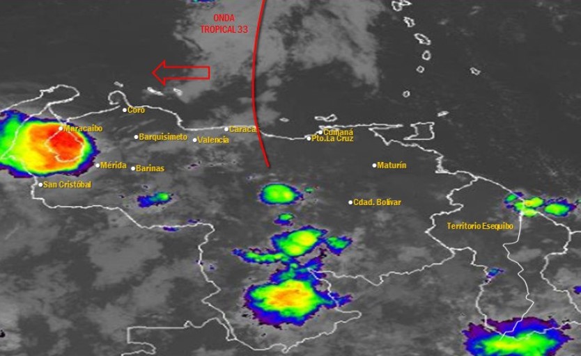 El estado del tiempo en Venezuela este viernes #9Ago, según el Inameh